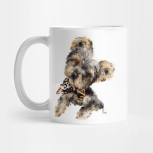 Yorkshire Terrier Puppy Head Tilt Hello Mug